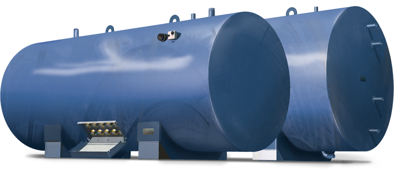 Накопительный нагреватель воды в горизонтальном исполнении